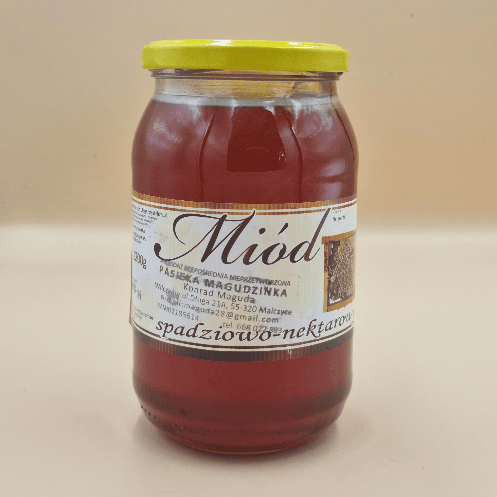 Miód spadziowo-nektarowy